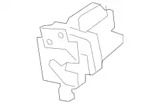 ЗАМОК ДВЕРИ 4G0839016D VAG