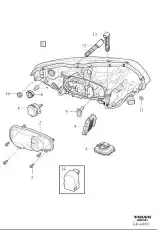 Фара VOLVO 31698808