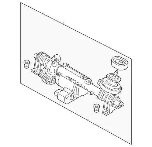 Рулевая рейка VAG 561422055K