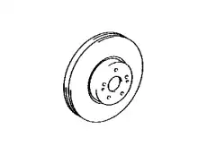 Тормозной диск TOYOTA / LEXUS 4351224041