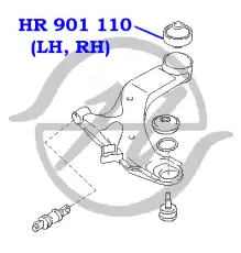 HR 901 109 - Hanse Сайлентблок рычага
