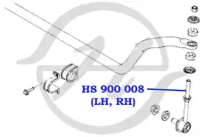 Тяга стабилизатора HANSE HS 900 007
