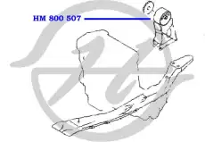 Подушка крепления двигателя HANSE HM 800 506