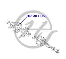 втулка HR 201 042 HANSE
