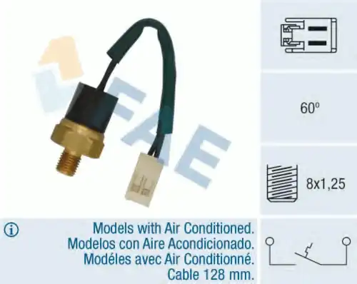 Датчик температуры автомобильный FAE 35855