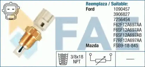 Датчик температуры автомобильный FAE 33426