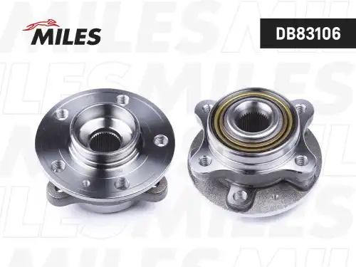 DB83106 MILES СТУПИЦА С ПОДШИПНИКОМ ПЕРЕДНЯЯ