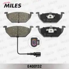 Тормозные колодки дисковые передняя ось MILES E400132