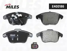 Тормозные колодки дисковые MILES E400186