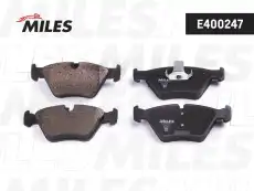 Тормозные колодки дисковые передняя ось MILES E400247