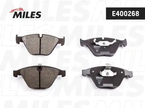 Тормозные колодки дисковые передняя ось MILES E400268
