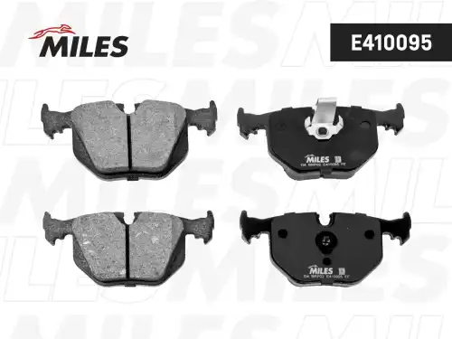 Тормозные колодки дисковые задняя ось MILES E410095
