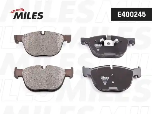 Тормозные колодки дисковые передняя ось MILES E400245
