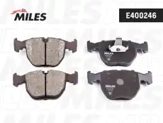 Тормозные колодки дисковые передняя ось MILES E400246