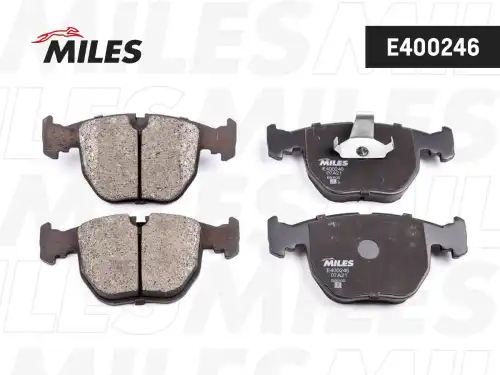 Тормозные колодки дисковые передняя ось MILES E400246