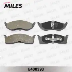 Тормозные колодки дисковые передняя ось MILES E400393
