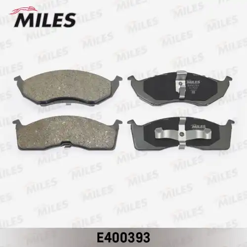 Тормозные колодки дисковые передняя ось MILES E400393