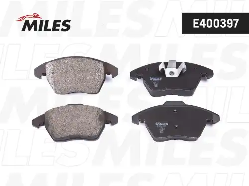 Тормозные колодки дисковые передняя ось MILES E400397