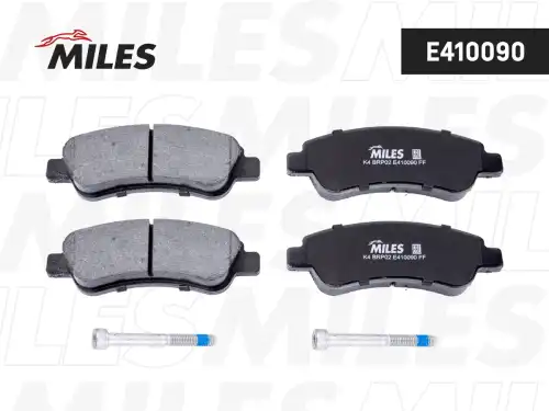 Тормозные колодки дисковые задняя ось MILES E410090