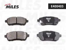 Тормозные колодки дисковые передняя ось MILES E400403