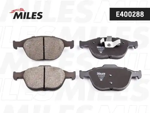 Тормозные колодки дисковые передняя ось MILES E400288