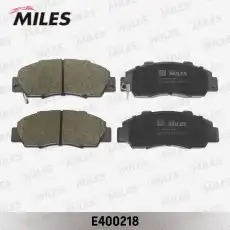 Тормозные колодки дисковые передняя ось MILES E400218