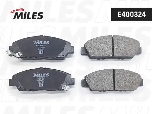 Тормозные колодки дисковые передняя ось MILES E400324