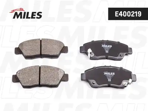 Тормозные колодки дисковые передняя ось MILES E400219