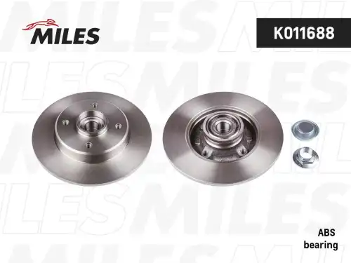 Тормозной диск MILES K011688