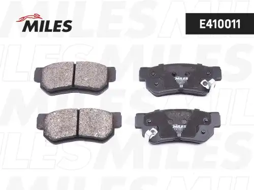 Тормозные колодки дисковые задняя ось MILES E410011