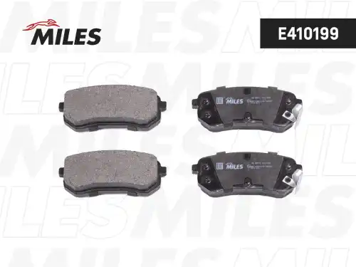 Тормозные колодки дисковые задняя ось MILES E410199