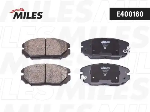 Тормозные колодки дисковые передняя ось MILES E400160