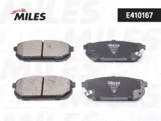 Тормозные колодки дисковые задняя ось MILES E410167
