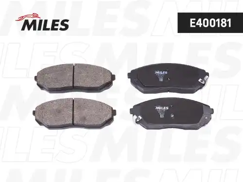 Тормозные колодки дисковые передняя ось MILES E400181