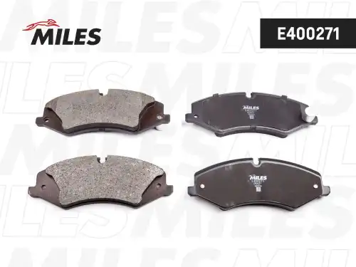 Тормозные колодки дисковые передняя ось MILES E400271