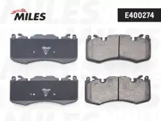 Тормозные колодки дисковые передняя ось MILES E400274