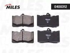 Тормозные колодки дисковые передняя ось MILES E400312