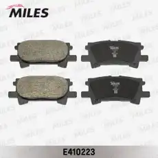 Тормозные колодки дисковые MILES E410223