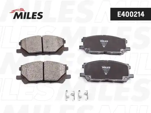 Тормозные колодки дисковые передняя ось MILES E400214