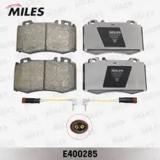Тормозные колодки дисковые передняя ось MILES E400285
