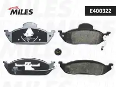 Тормозные колодки дисковые передняя ось MILES E400322