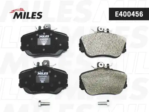 Тормозные колодки дисковые передняя ось MILES E400456