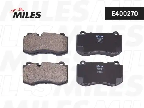 Тормозные колодки дисковые передняя ось MILES E400270