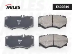 Тормозные колодки дисковые передняя ось MILES E400314