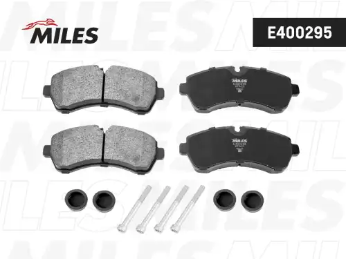 Тормозные колодки дисковые передняя ось MILES E400295