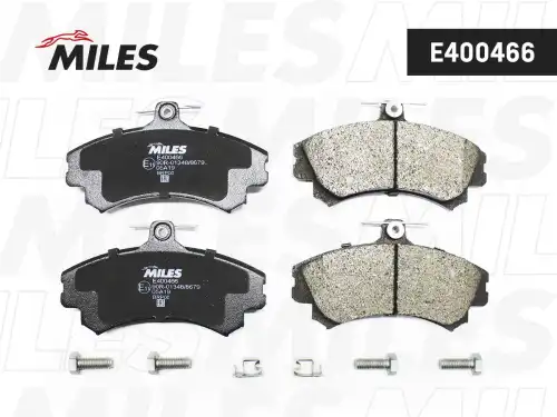 Тормозные колодки дисковые передняя ось MILES E400466