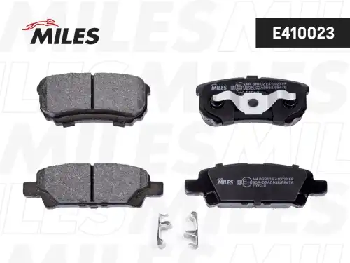 Тормозные колодки дисковые задняя ось MILES E410023