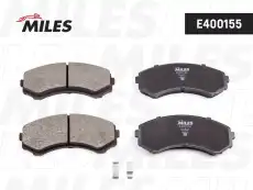Тормозные колодки дисковые передняя ось MILES E400155