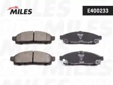 Тормозные колодки дисковые передняя ось MILES E400233