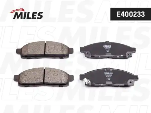 Тормозные колодки дисковые передняя ось MILES E400233